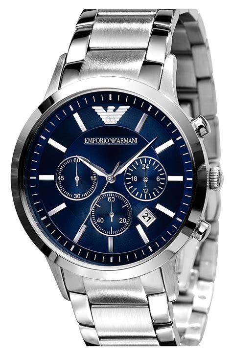 armani chronograph watch